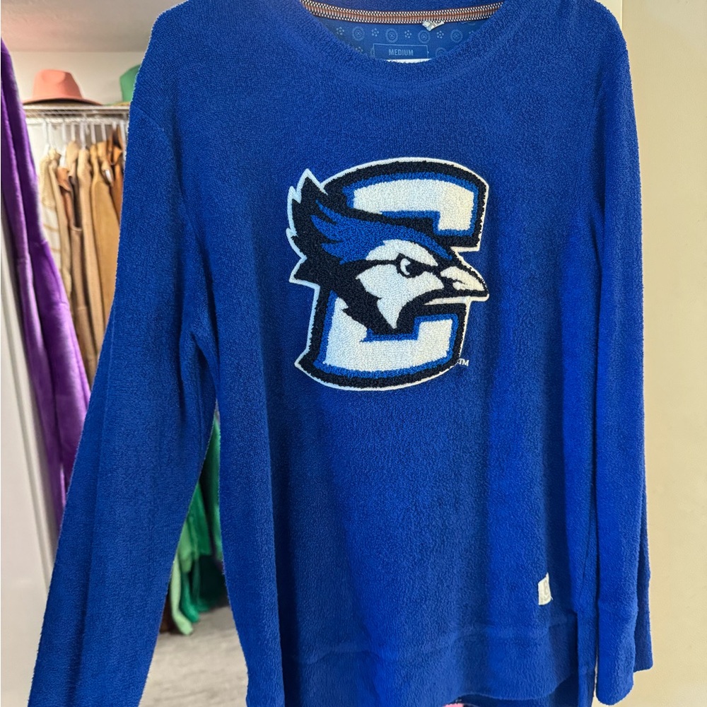 Creighton Bluejays Blue Crewneck Sweater